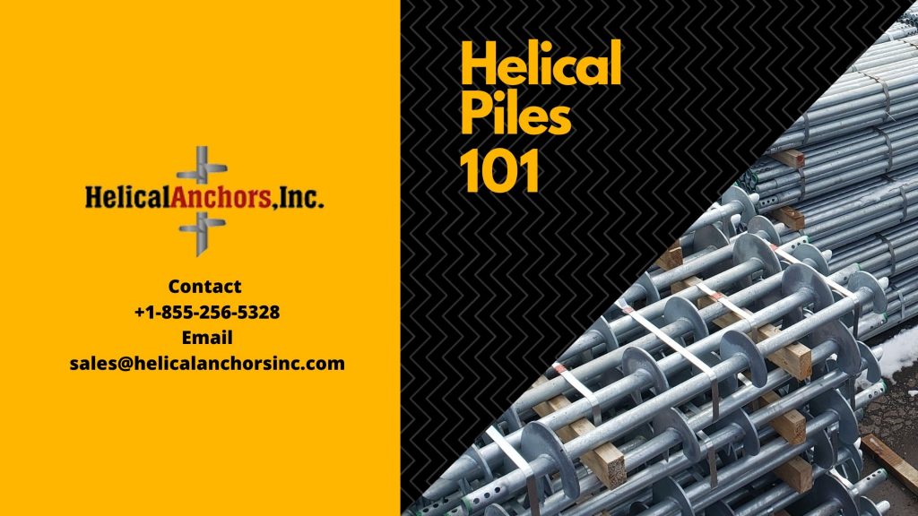 helical piles 101 quality explanation of piers and piles