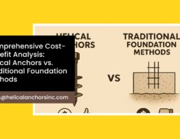Comprehensive Cost-Benefit Analysis: Helical Anchors vs. Traditional Foundation Methods